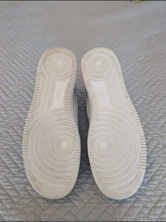 Nike Air Force 1 Low Light Blue White Sneakers Size 13 (0326) - Picture 11 of 14